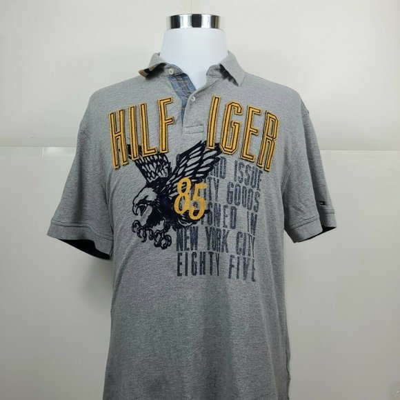 Tommy Hilfiger Spell Out Custom Fit Polo - Picture 1 of 10